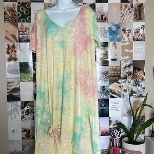 Free people tie dye dress